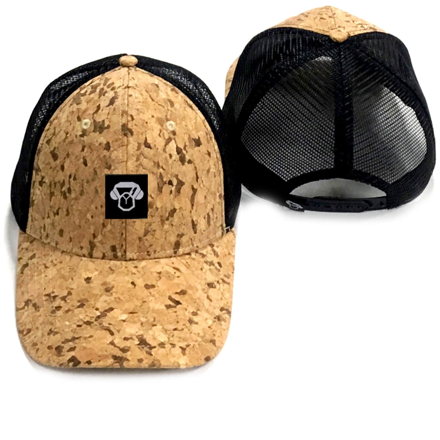 Gorro Malla Corcho Black