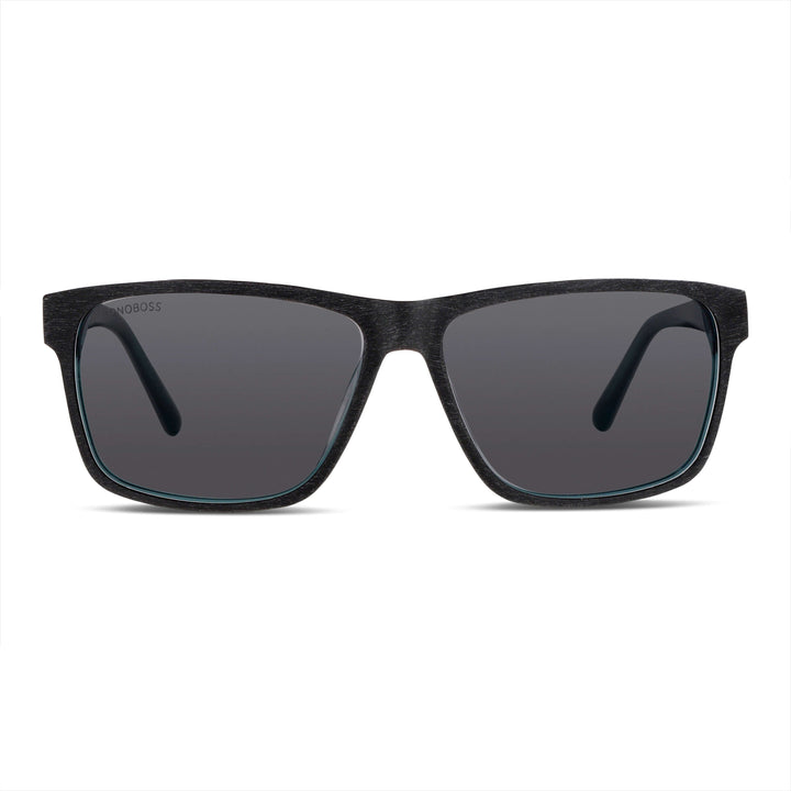 Sunglasses square larges for men and women polarized round face large prescription optica mayorista recycled plastic Bonoboss #color_darkblue