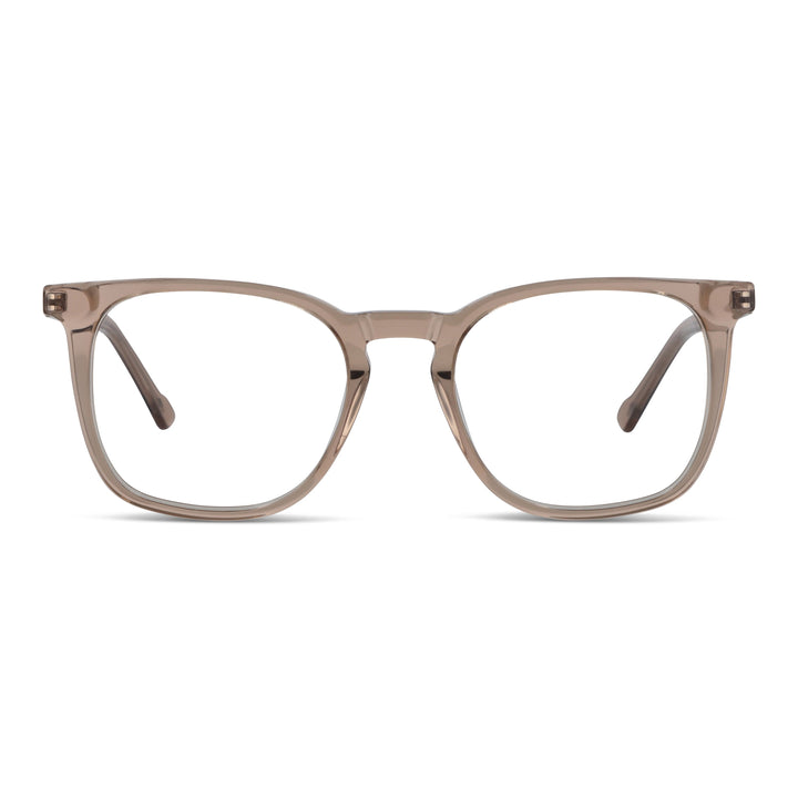Eyeglasses lenses for men and women round face granacetate livianos and comodos Bonoboss #color_blonde-crystal