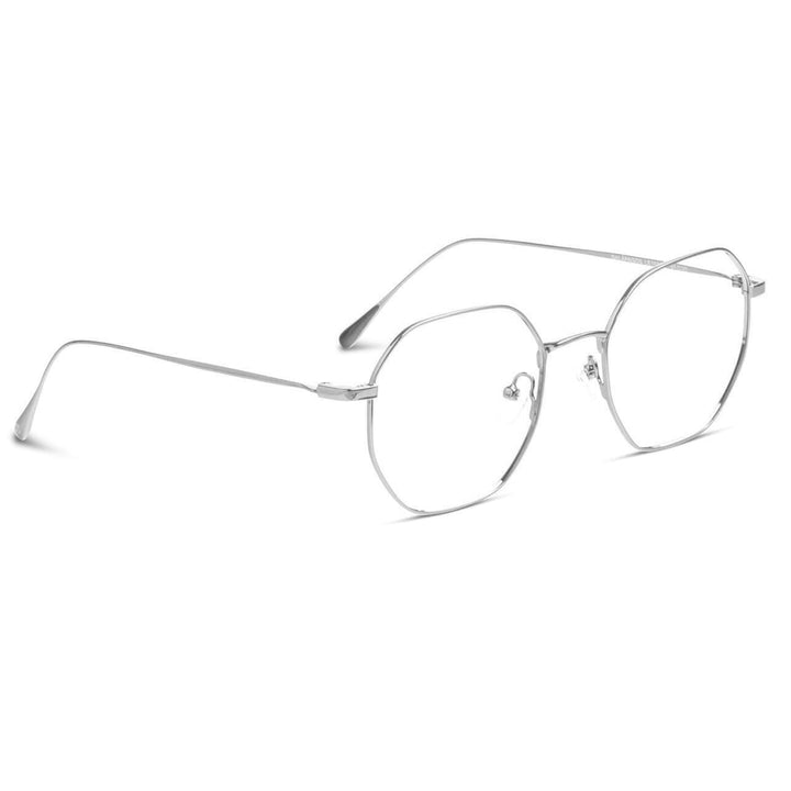 Frame optical with sun clip-on polarized delgado and liviano with or sin prescription optica bonoboss distribuidor optical frames optical wholesale #color_silver