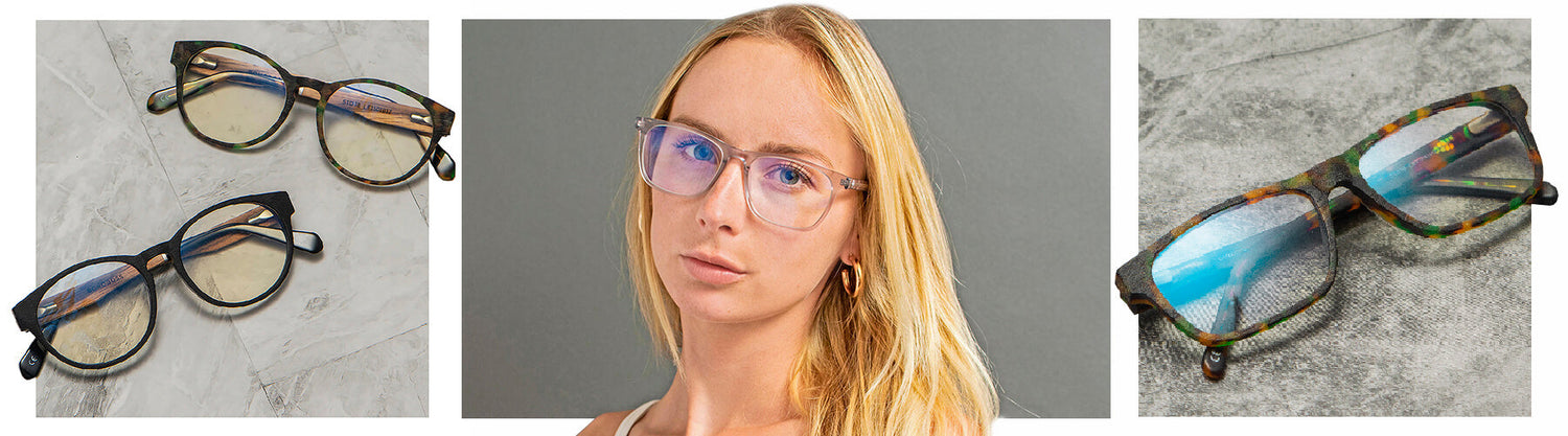 Lentes con filtro azul para pantallas