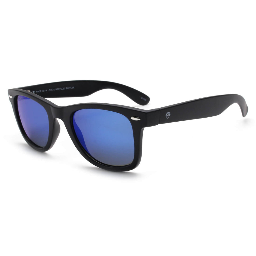Lenses sunglasses platico recycled agate pattern clasicos blue for women and men Bonoboss #color_sky