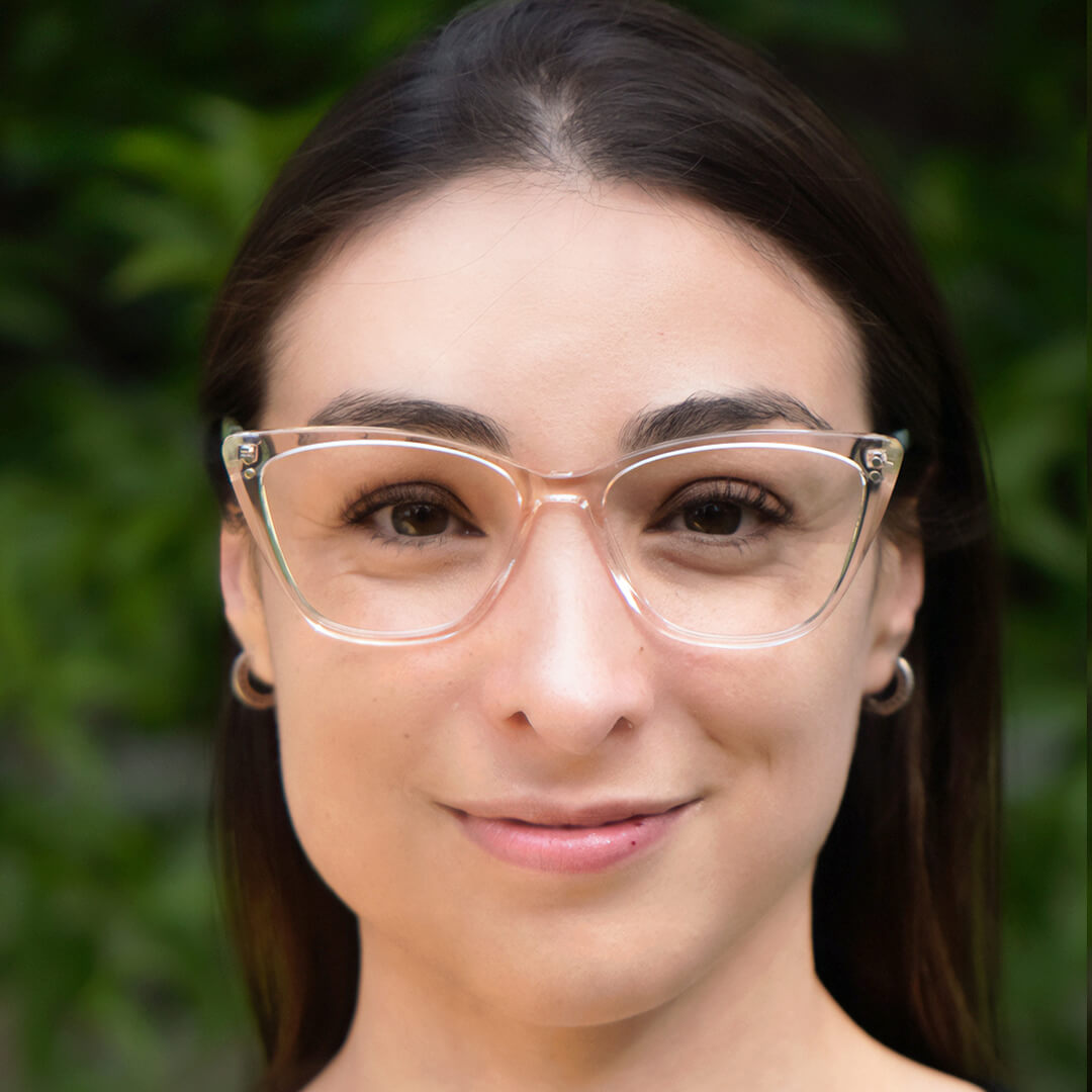 Eyeglasses agate pattern for women small face Bonoboss #color_verde