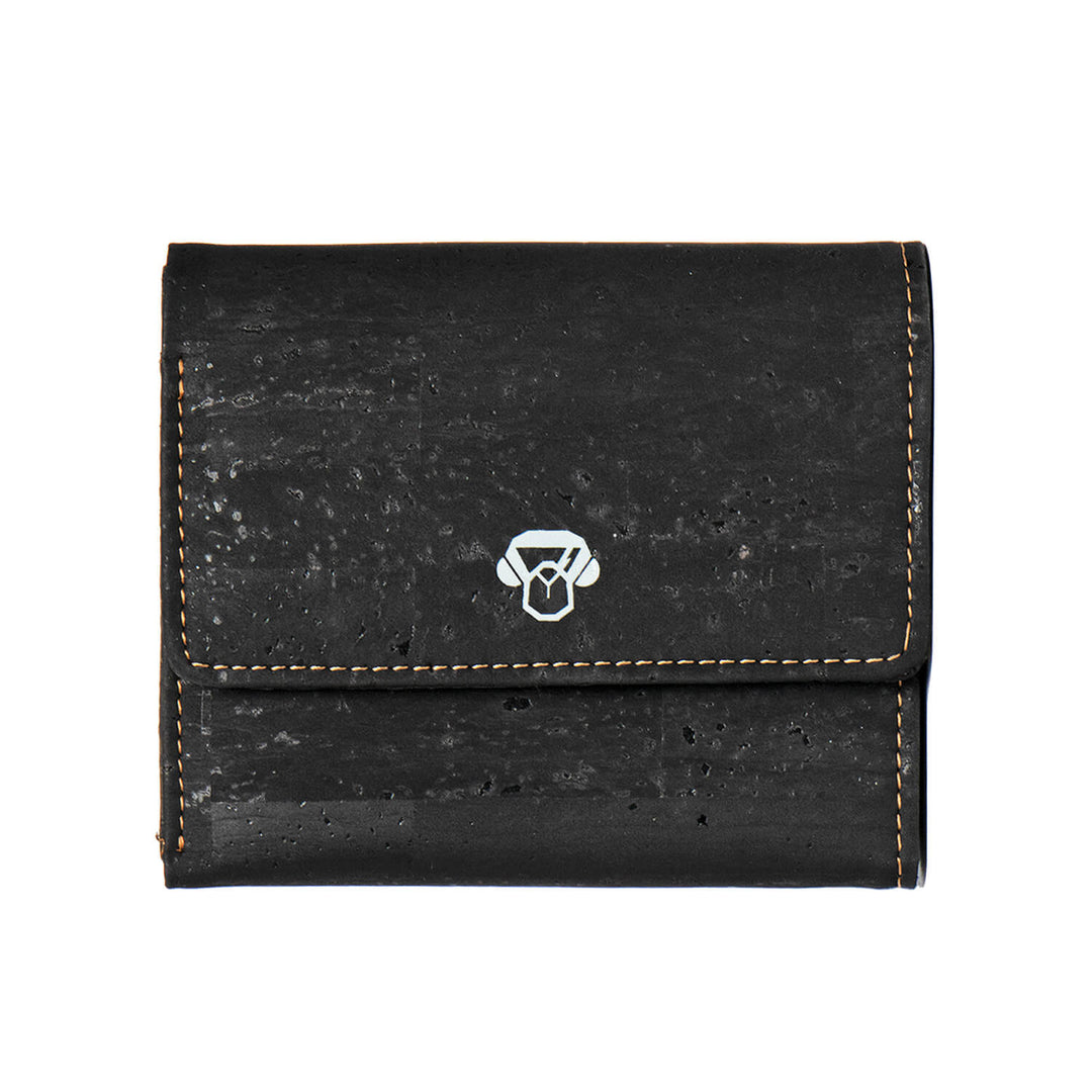 Billetera corcho eco-friendly bonoboss for women black