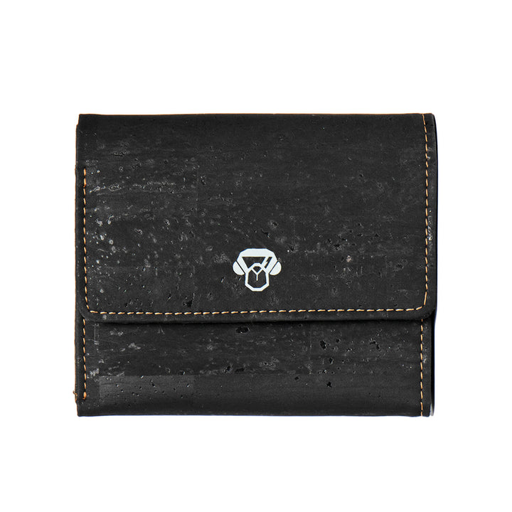 Billetera corcho eco-friendly bonoboss for women black