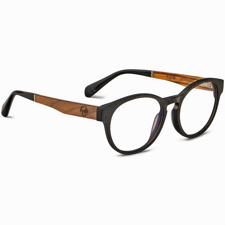 Lenses roundblack women round face optical black pata wood prescription mayorista distribuidor sustainables.jpg Bonoboss #color_negro