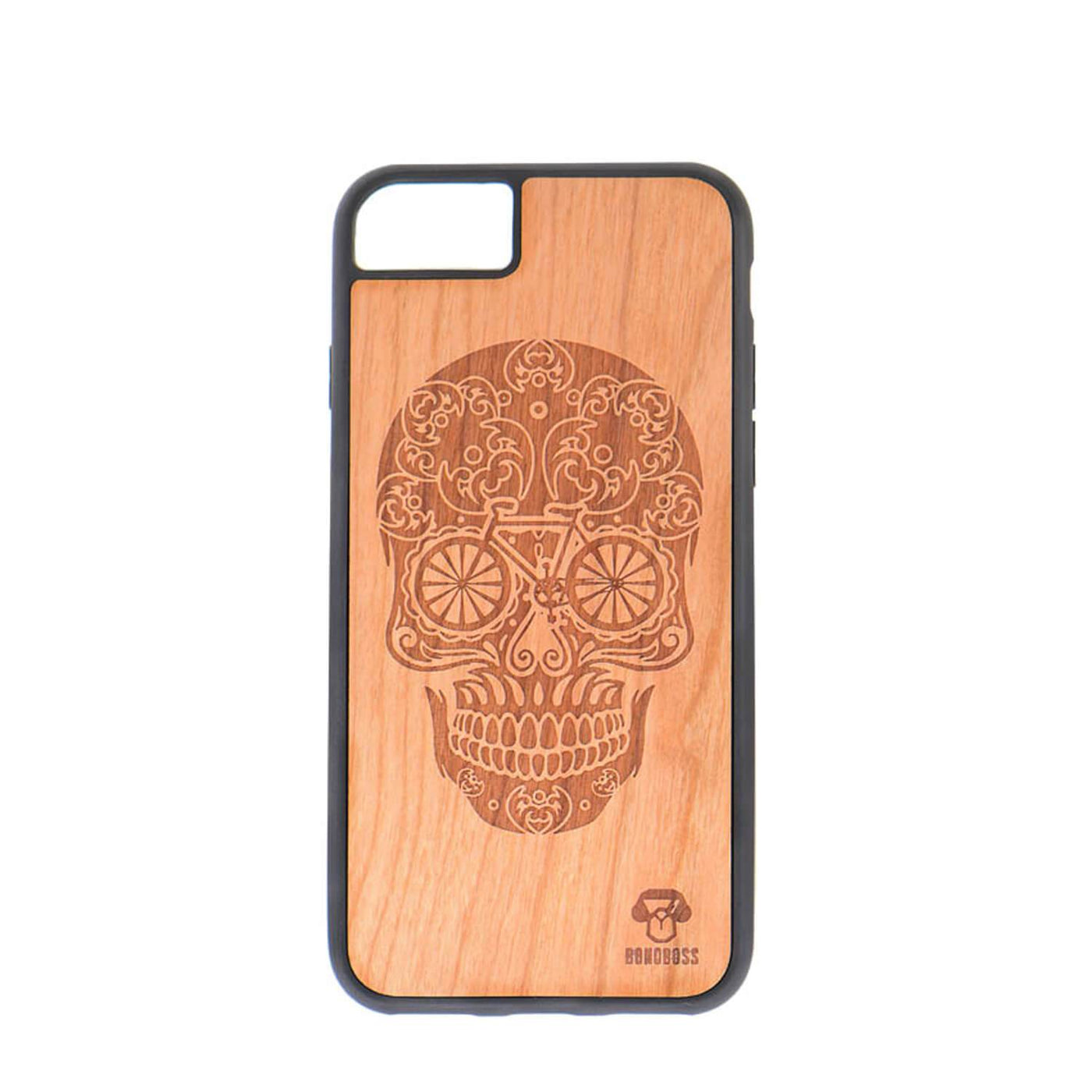 Totenkopf-Fahrradhülle für iPhone 6/6S/7/8 