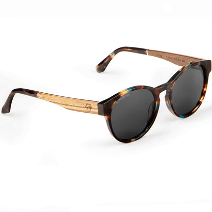 lentes de sol polarizados redondos carey para mujer y hombre con receta envio gratis