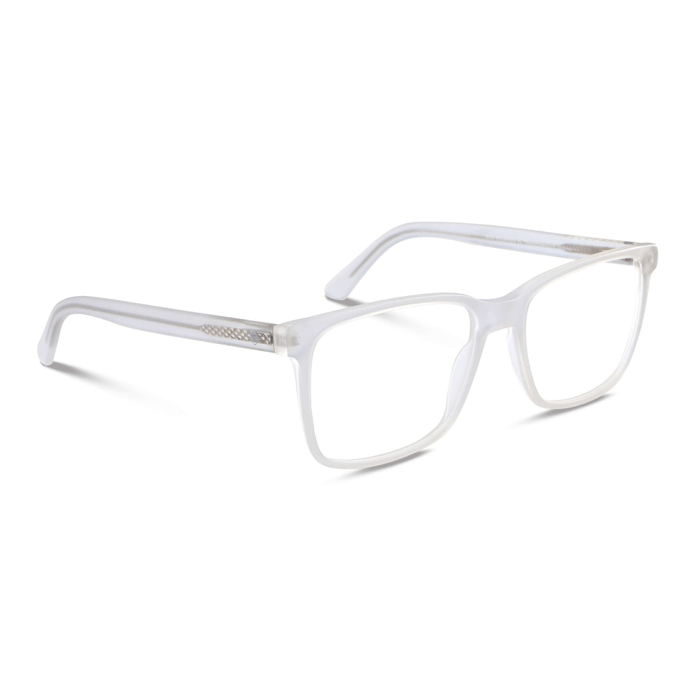 Eyeglasses optical frames xl larges xxl extra larges for cabezones men and womenes big face extra clear angled view Bonoboss #color_transparente