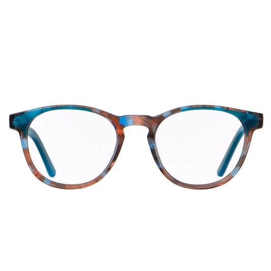 marcos opticos redondos para adolescentes y niños de color azul para hombre y mujer #color_azul