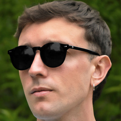 gafas opticas marcos con clip de sol imantado #color_negro