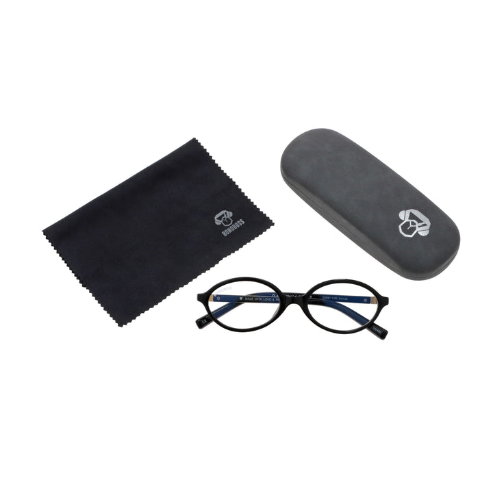 Lenses lectura blueberry filtro luz blue UV protection400 antirreflejo black unisex bonoboss
