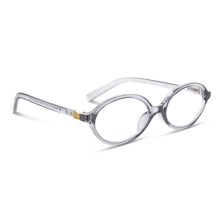 Lenses lectura blueberry3 filtro luz blue UV protection400 antirreflejo gray clear unisex bonoboss