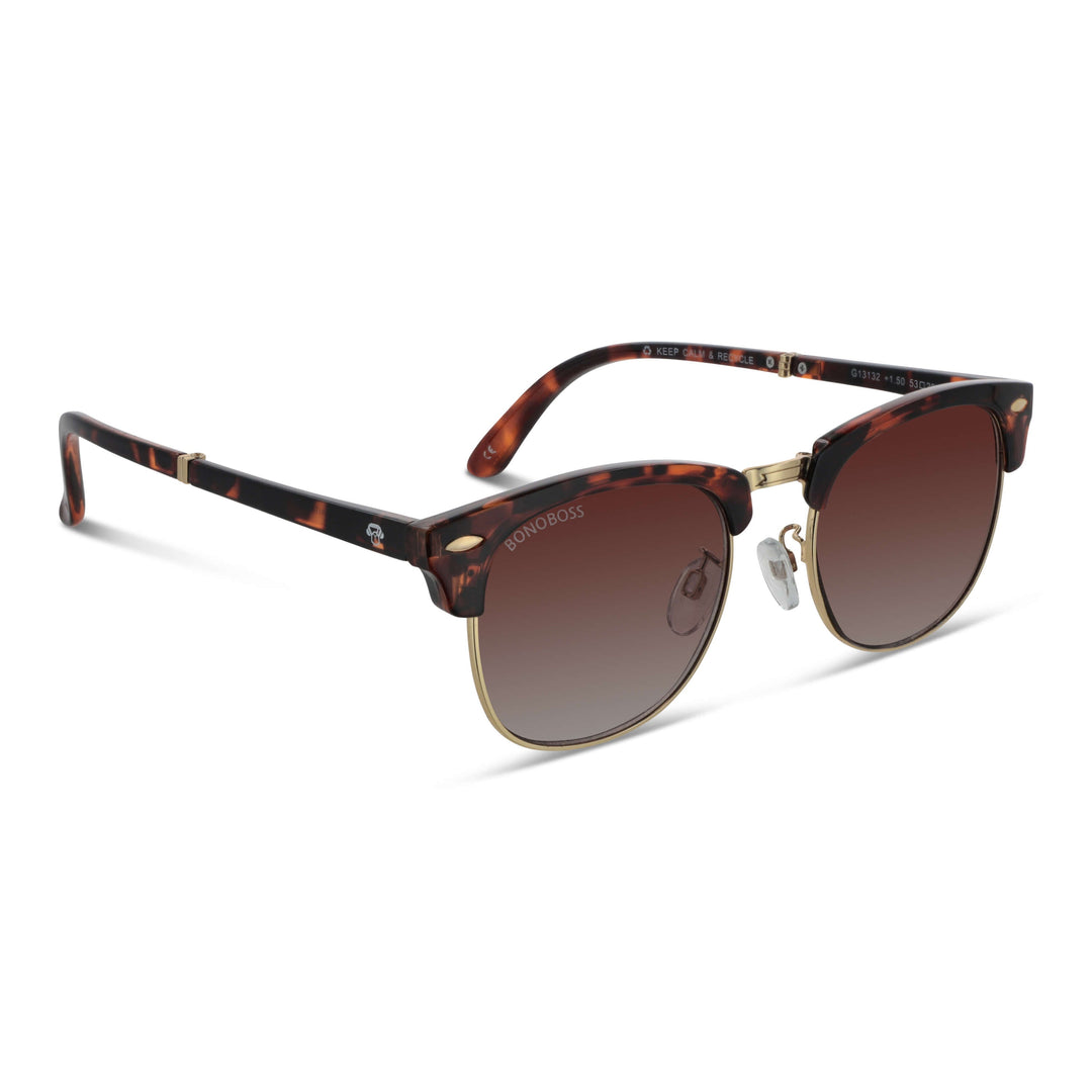 Lenses lectura bookmaster 1 round filtro luz blue UV protection400 antirreflejo tortoise gold unisex bonoboss