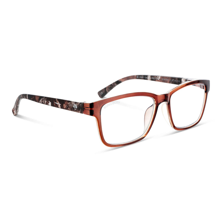 Lenses lectura lennox2 island filtro luz blue UV protection400 antirreflejo brown marron unisex bonoboss