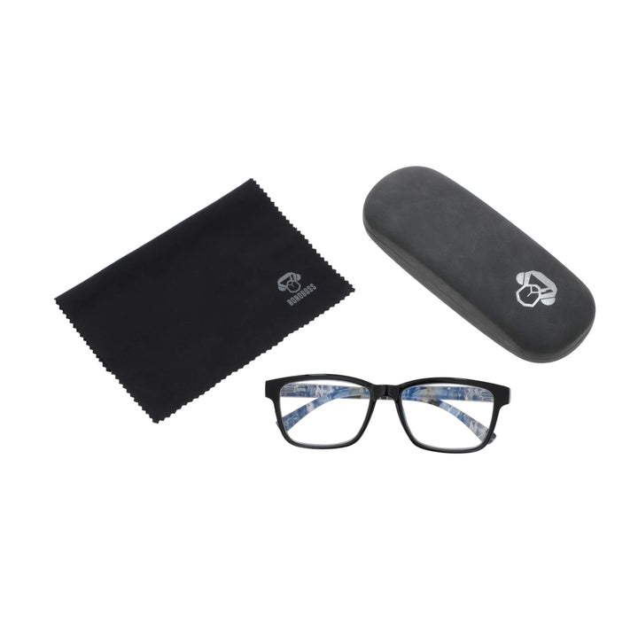 Lenses lectura lennox3 island filtro luz blue UV protection400 antirreflejo black unisex bonoboss