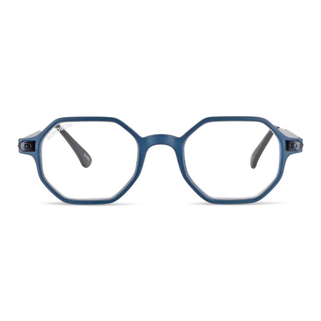 Lenses lectura puerto octai filtro luz blue UV protection400 antirreflejo blue unisex bonoboss