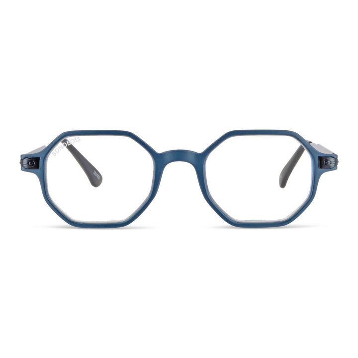 Lenses lectura puerto octai filtro luz blue UV protection400 antirreflejo blue unisex bonoboss