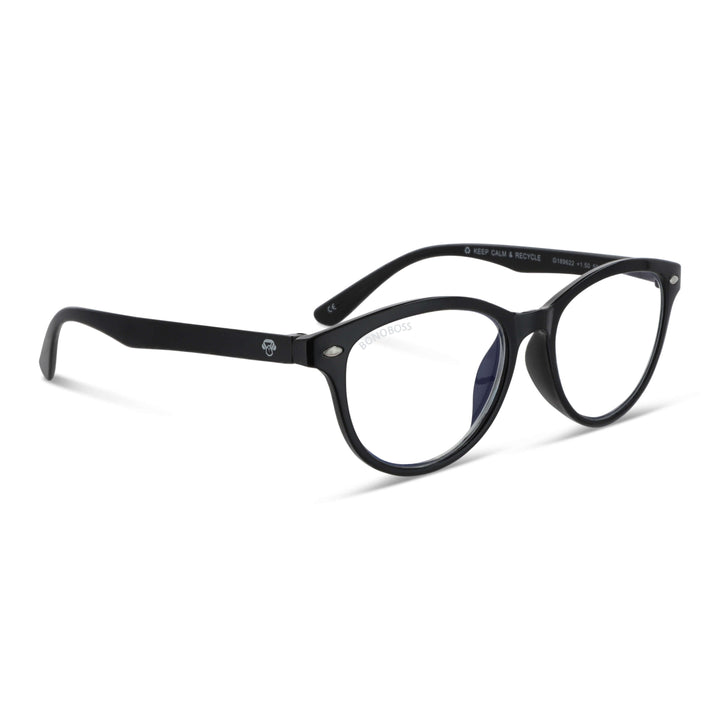 Lenses lectura beagle2 channel filtro luz blue UV protection400 antirreflejo black unisex bonoboss