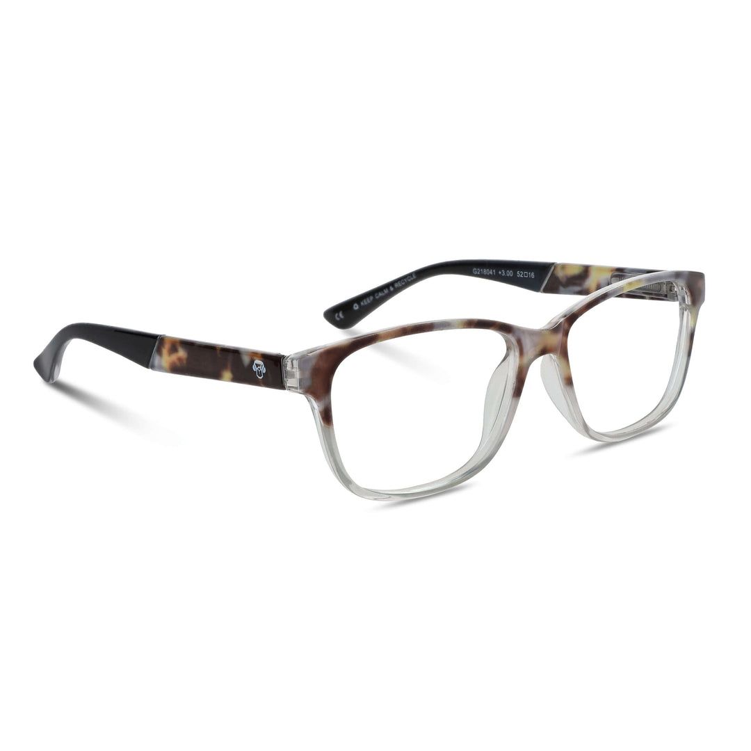 Lenses lectura darling agate pattern filtro luz blue UV protection400 antirreflejo tortoise gradient unisex bonoboss