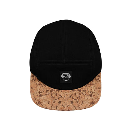 Gorro Corcho 5 Panel Black