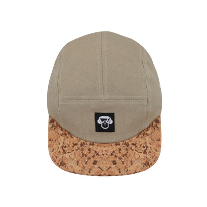 Gorro Corcho 5 Panel Olive