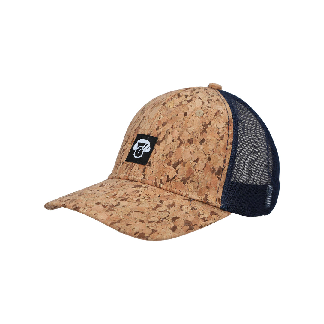Gorro Malla Corcho Blue