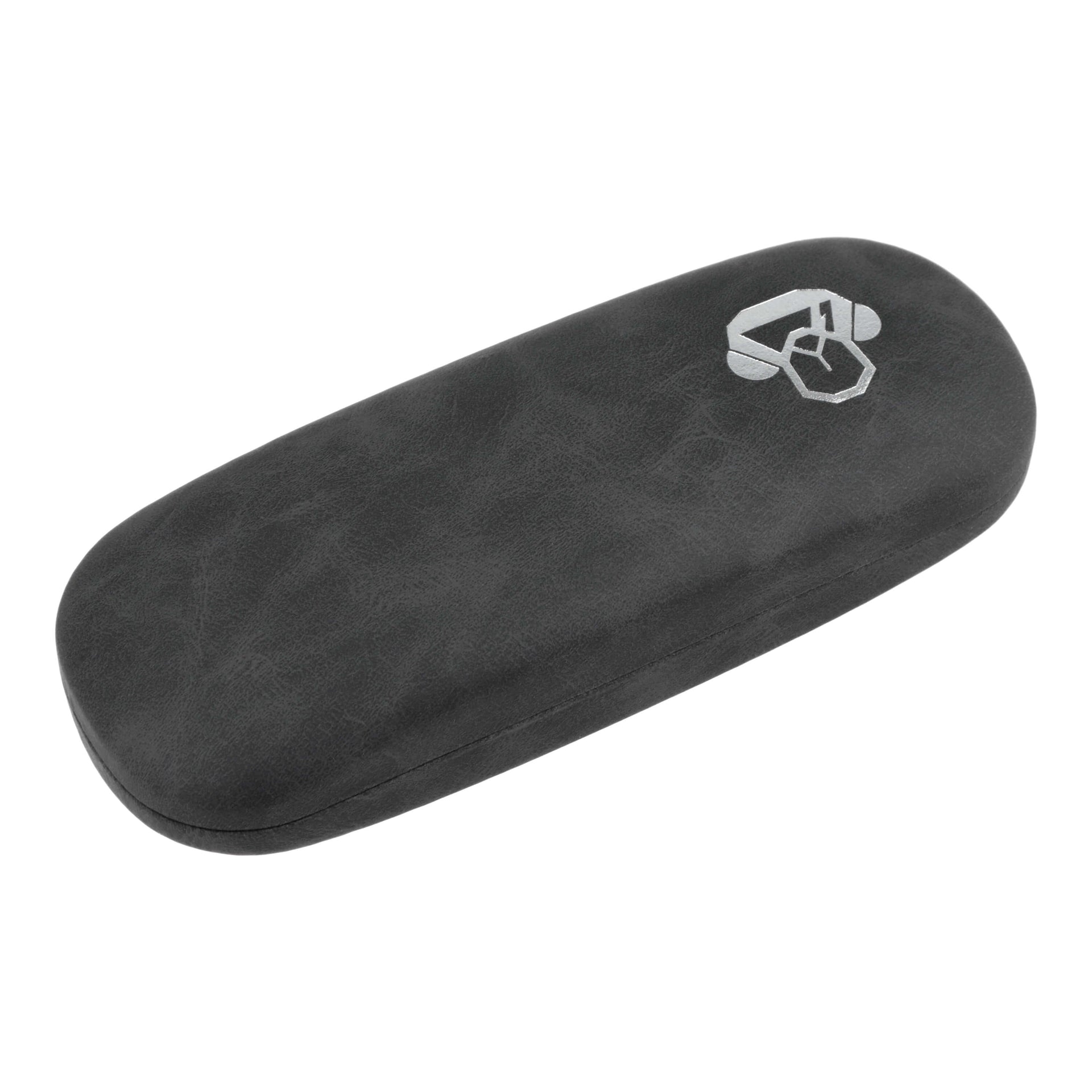 estuche almeja para anteojos gafas lentes opticos de lectura tipo almeja duro distribuidor mayorista color negro bonoboss #color_negro