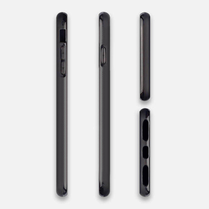 Carcasa sustainable wood nogal for iphone resistente absorbe caidas protege pantalla. carcasa for iphone 11, 12, 13 and 14 Bonoboss
