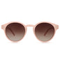 anteojos de sol polarizados plastico reciclado redondos para mujer y hombre color rosado cristal #color_rosado