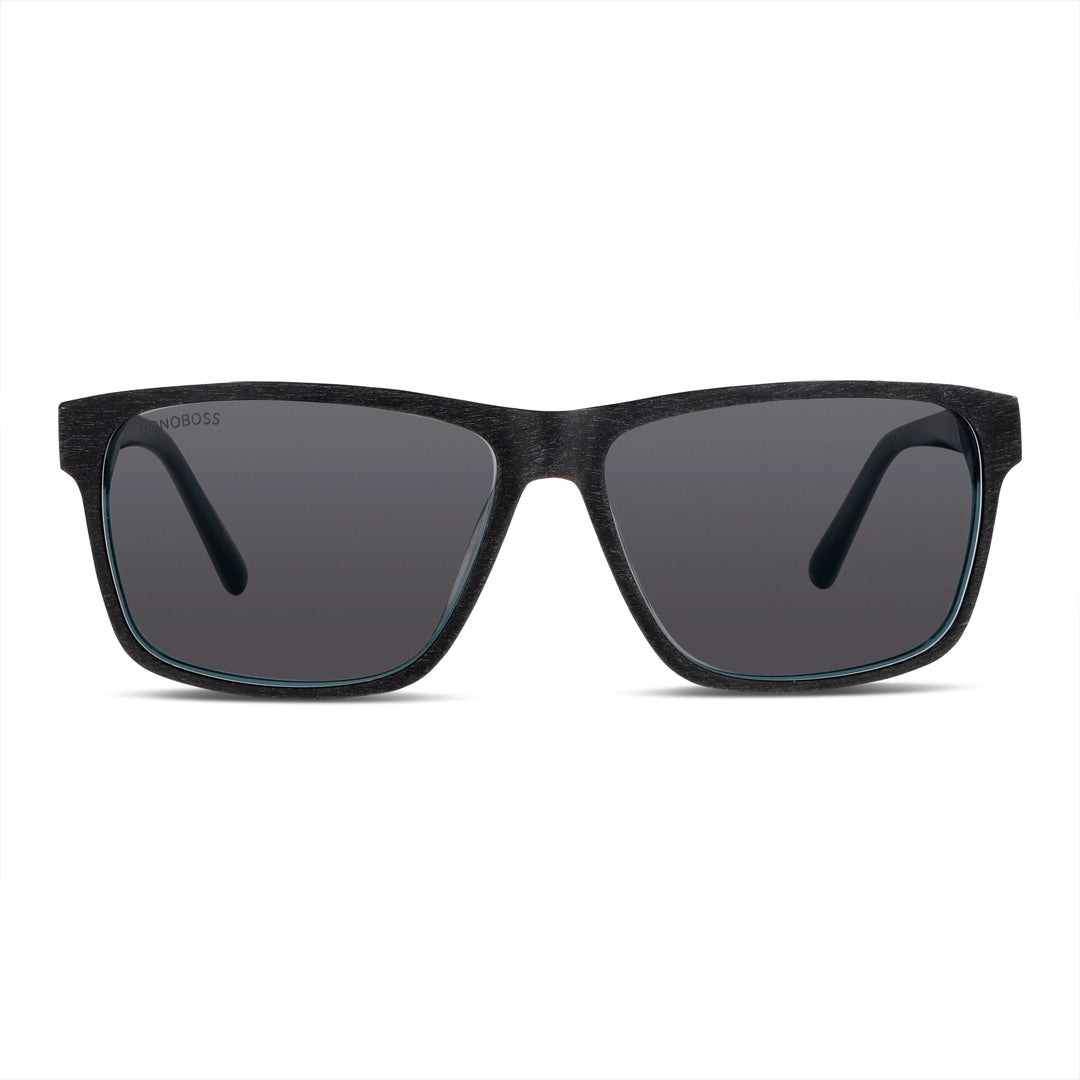 Sunglasses square larges for men and women polarized round face large prescription optica mayorista recycled plastic Bonoboss #color_darkblue
