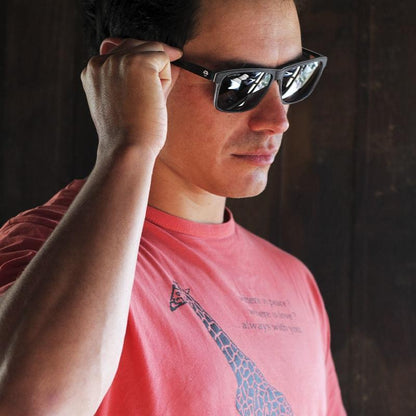 lentes anteojos de sol polarizados rectangulares darkblue color negro para hombre