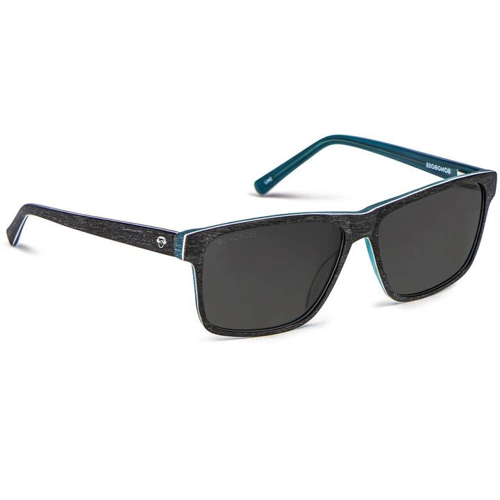 Sunglasses square larges for men and women polarized round face large prescription optica mayorista recycled plastic Bonoboss #color_darkblue