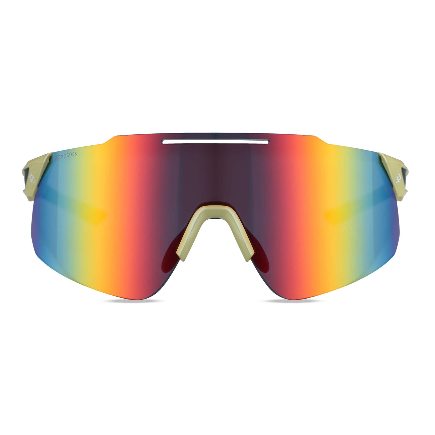 lentes anteojos de sol deportivos polarizados opticos para trial o bicicleta downhill o para nieve esquiar ryder de plastico reciclado sustentable ecologico con o sin receta regalo corporativo #color_yellow
