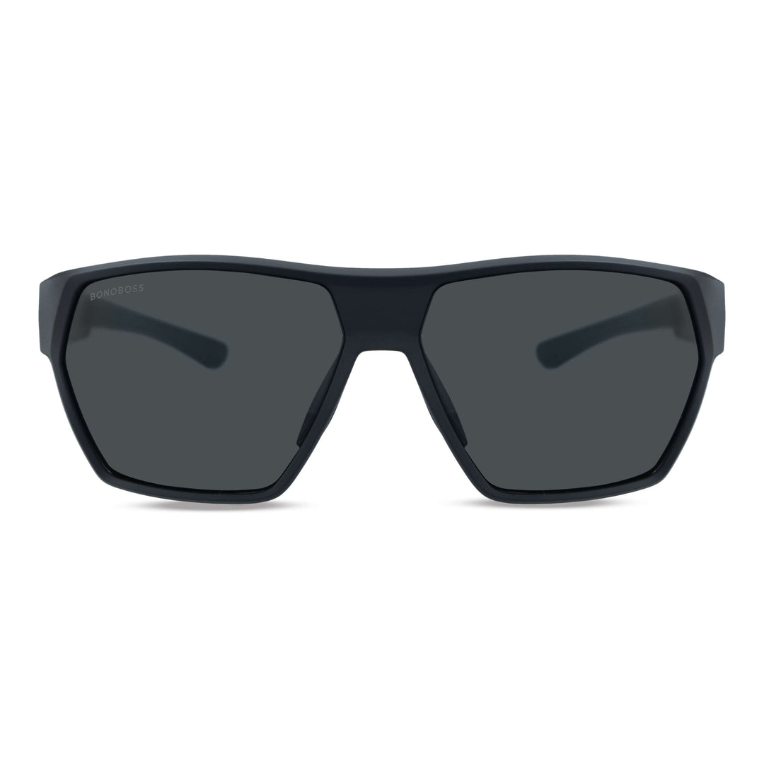 Lenses sunglasses deportivos polarized optical for curvos with or sin prescription eyewear for pesca eyewear polarized envolventes recycled plastic sustainable ecologico with or sin prescription corporate gift Bonoboss #color_negro