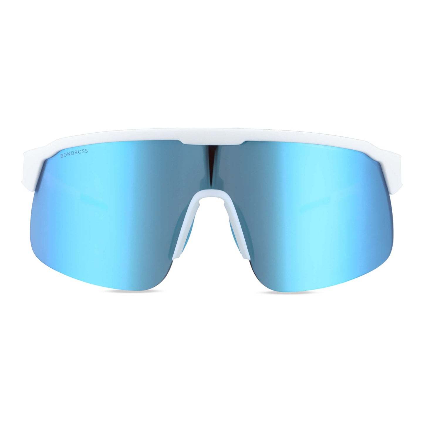 gafas o anteojos de sol deportivos curvos ryder para andar en bicicleta o jugar padel polarizados de plastico reciclado y espejados para hombre y mujer #color_sky