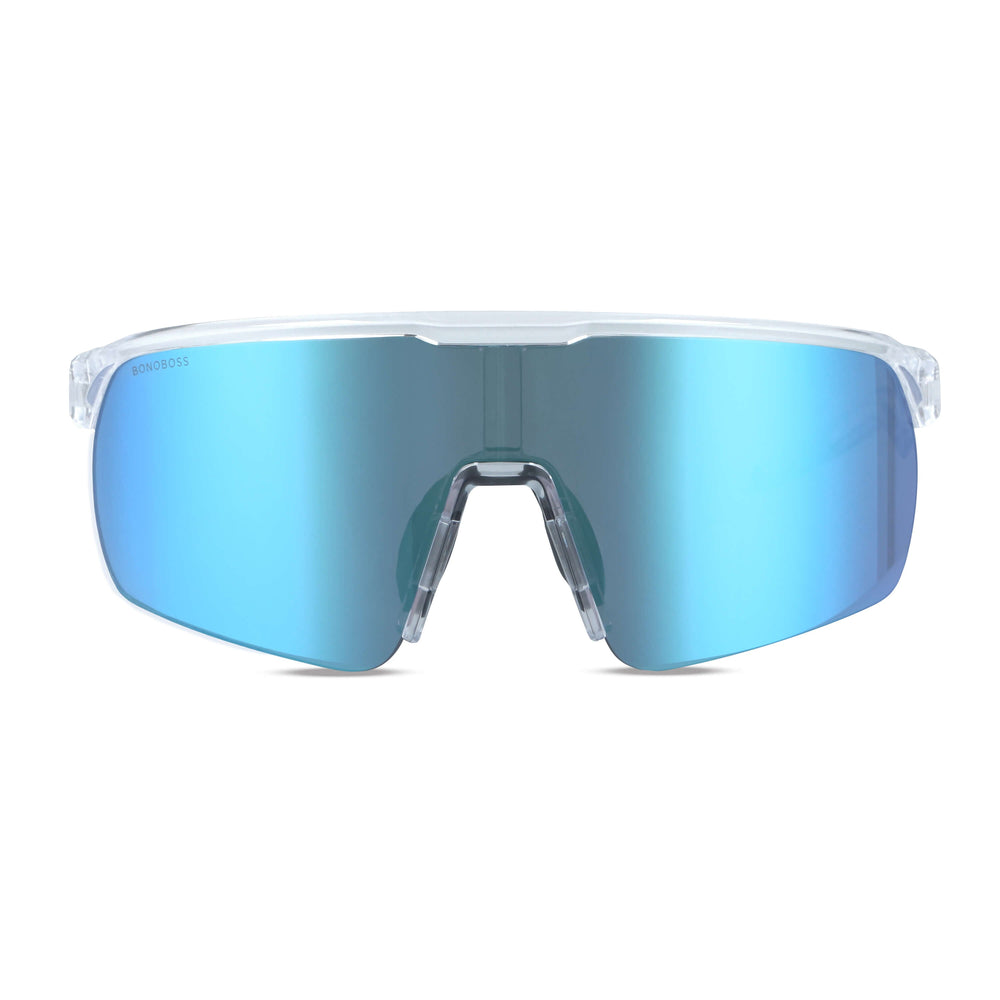 Eyeglasses sunglasses polarized deportivas for men and women andar in bicicleta or jugar padel pescar deportes outdoor clears tipo oakley espejadas larges ryder side view Bonoboss #color_sky