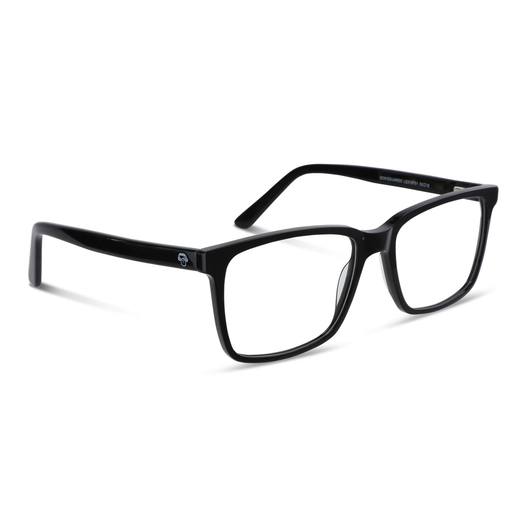 Marcos eyeglasses optical prescription multifocal bifocal adelgazado blue light filter lenses mayorista distribuidor men women carar redonda xl larges men women Bonoboss #color_negro