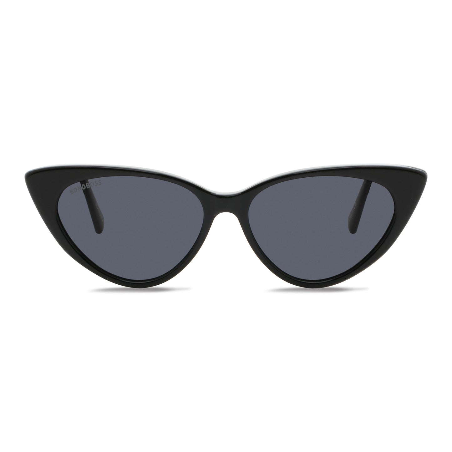 anteojos de sol gafas polarizadas retro femme bonoboss acetato reciclado sustentable elegantes coleccion diseñador moda mujer gato #color_negro