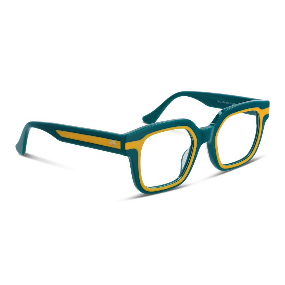 Lenses diseñador exclusivo moda green cuadrado men women prescription optical distribuidor mayorista opticas.jpg Bonoboss #color_verde