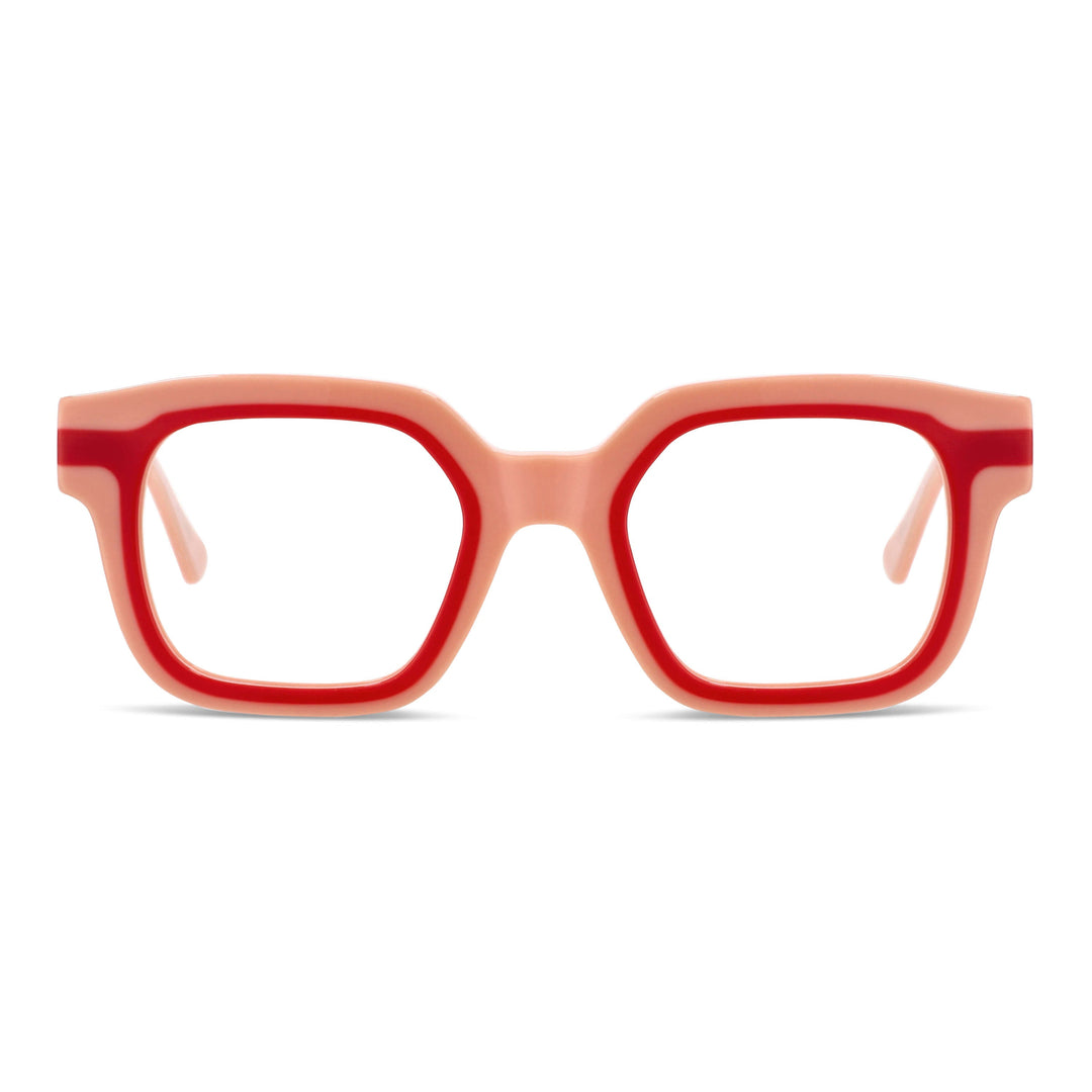 Lenses diseñador exclusivo moda pink cuadrado men women prescription optical distribuidor mayorista opticas.jpg Bonoboss #color_rosado