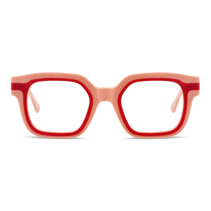 Lenses diseñador exclusivo moda pink cuadrado men women prescription optical distribuidor mayorista opticas.jpg Bonoboss #color_rosado