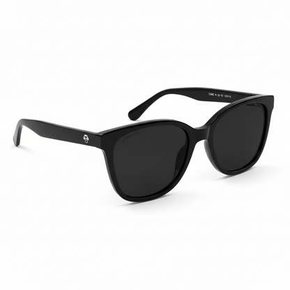 lentes de sol agatados de moda para mujer de cara redonda #color_negro