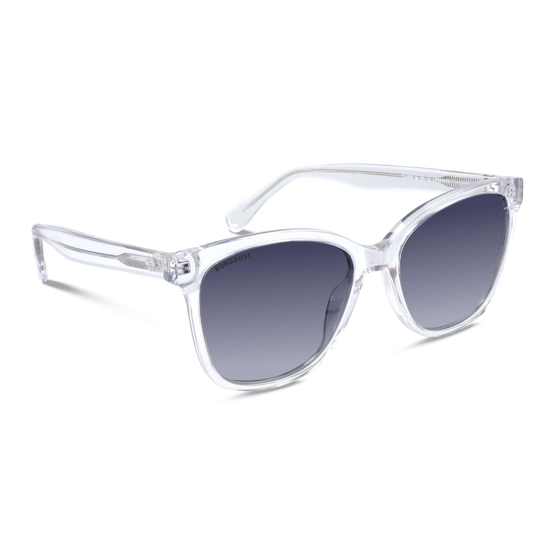 Sunglasses agate pattern moda for women round face Bonoboss #color_transparente