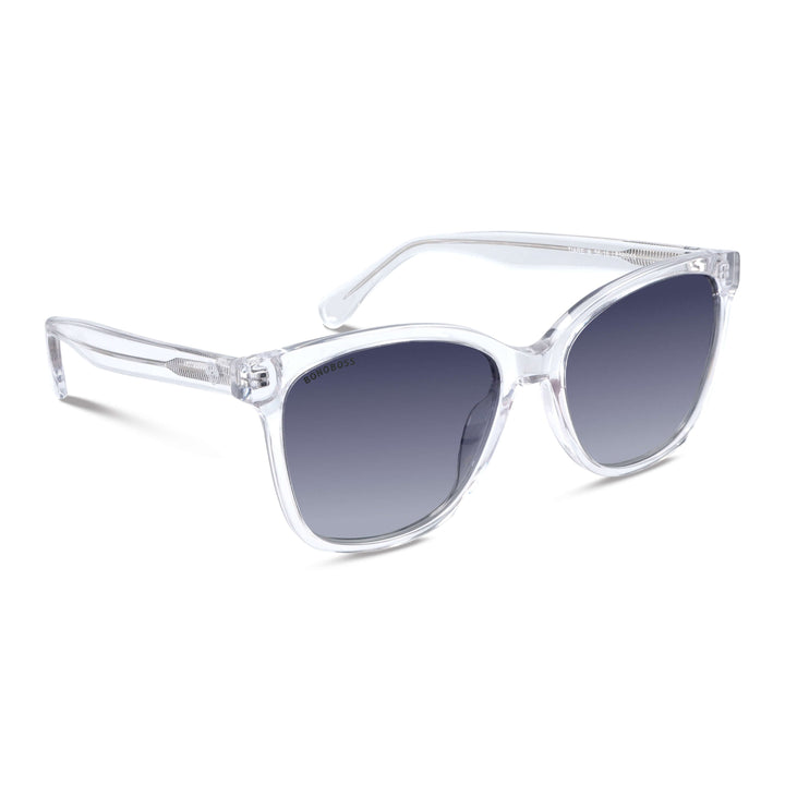 Sunglasses agate pattern moda for women round face Bonoboss #color_transparente