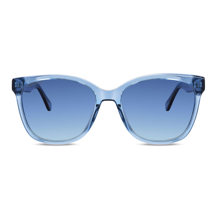 Sunglasses agate pattern moda for women round face Bonoboss #color_azul