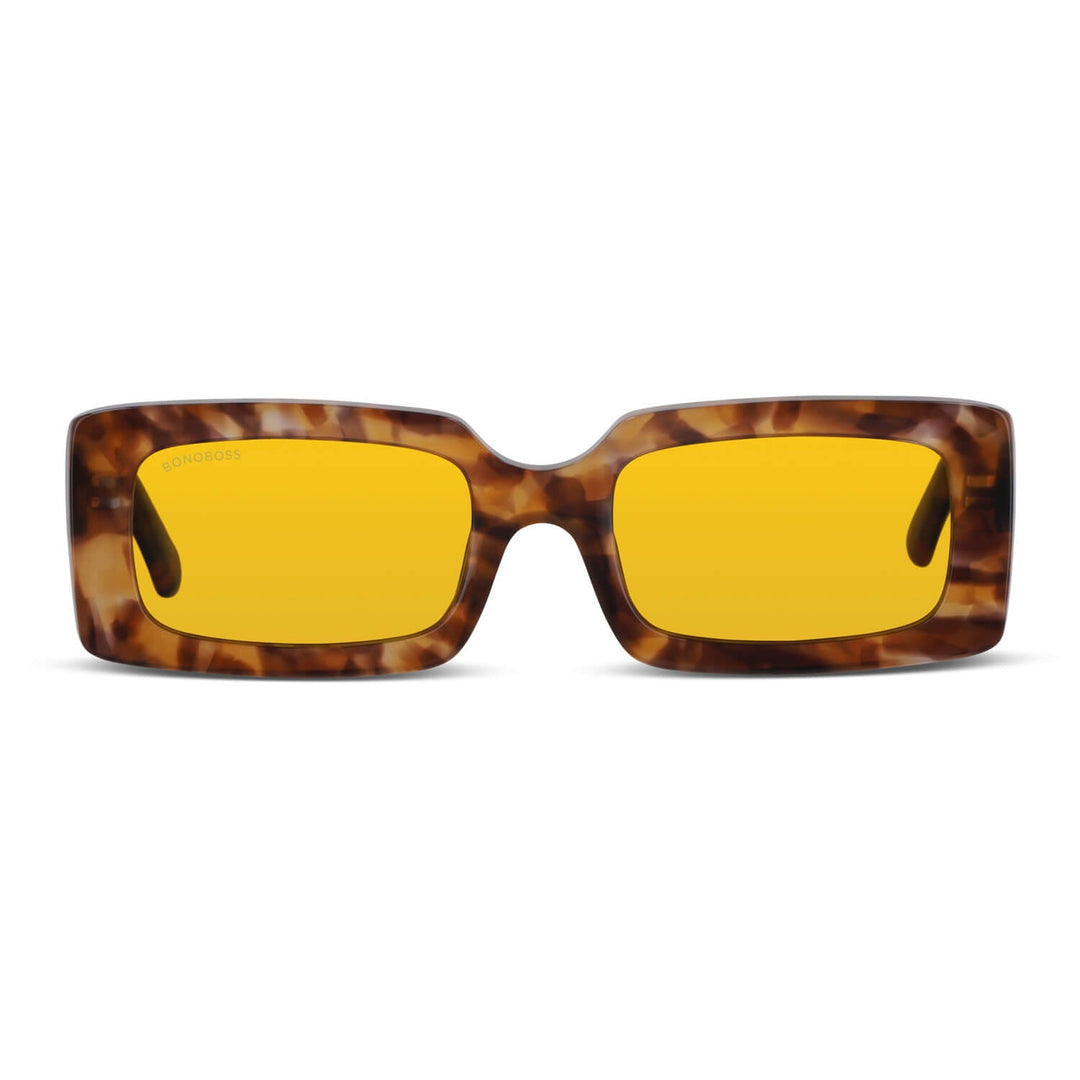 Eyeglasses square with cristales lenses amarillos for conducir noche acetate precios mayoristas for opticas Bonoboss #color_yellow