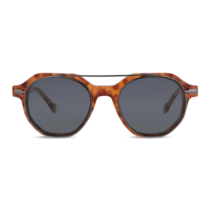 Eyeglasses lenses optical with sun clip-on polarized for men and women exclusivos with and sin prescription blue light filter amarillo Bonoboss #color_naranja
