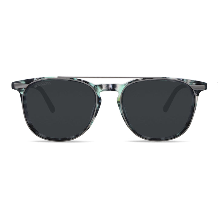 Lenses optical round for men and women with sun clip-on polarized marca bonoboss sustainable optical wholesale #color_camo