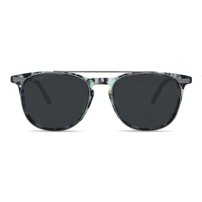 lentes opticos redondos para hombre y mujer con clip de sol polarizado marca bonoboss sustentable mayorista de opticas #color_camo